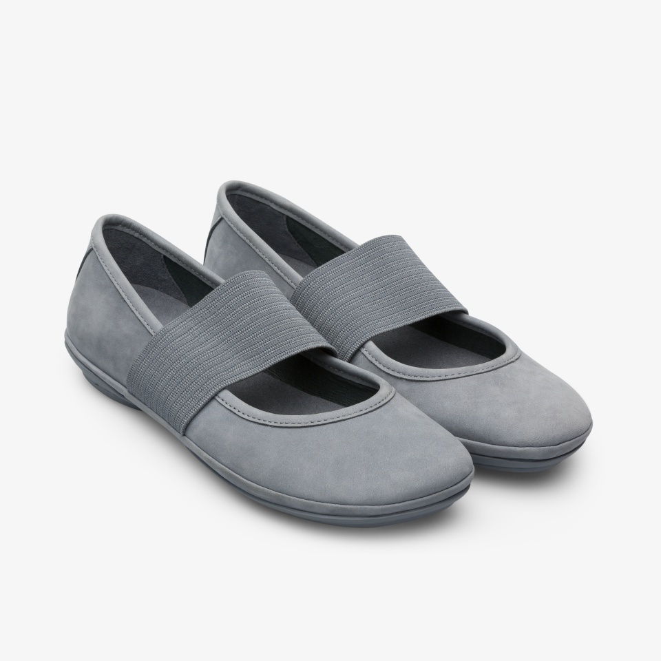 Bailarinas Camper Right Mujer - Gris | Camper Mexico + 8570GSREX